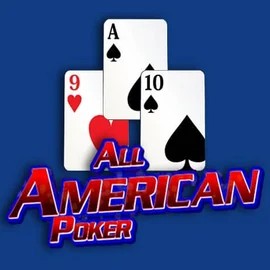 All American Poker online game logo by RTG (Reel Time Gaming) on nitrobet.eu