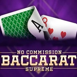 Baccarat Supreme slot visual from OneTouch Games available on nitrobet.eu