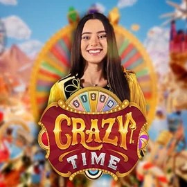 Crazy Time logo by Evolution Nitrobet Casino