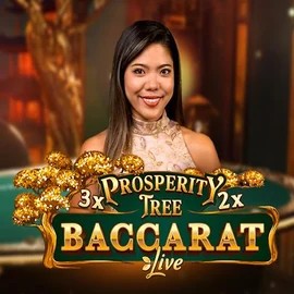 Prosperity Tree Baccarat logo by Evolution at Nitrobet Casino