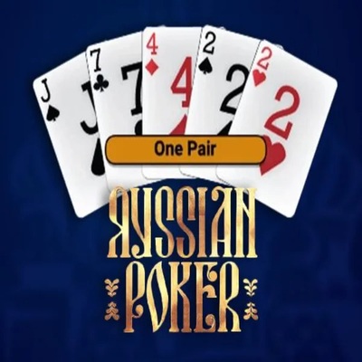 Official Table Games logo: Russian Poker by OneTouch Games at Nitrobet Casino