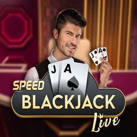 Speed Blackjack slot logo by Pragmatic Play at Nitrobet Casino